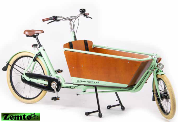 Bakfiets Cargo Cruiser Long, individuell konfigurierbar, mit Sicherheitsrahmen, ohne Motor